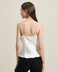 Cowl Neck Camisole Ivory