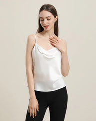 Cowl Neck Camisole Ivory