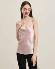 Cowl Neck Camisole Pink