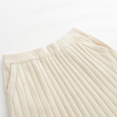 Pure Cashmere A-Line Skirt