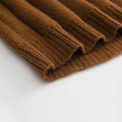 Pure Cashmere A-Line Skirt