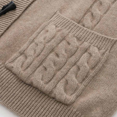 Cashmere Medium Length Cardigan