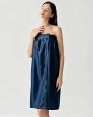 Silk Velvet Reversible Bath Wrap