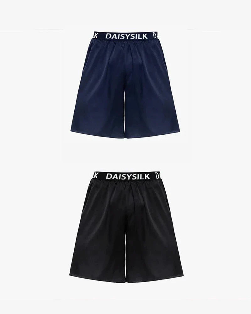 Daisysilk Print Silk Men Shorts Boxers