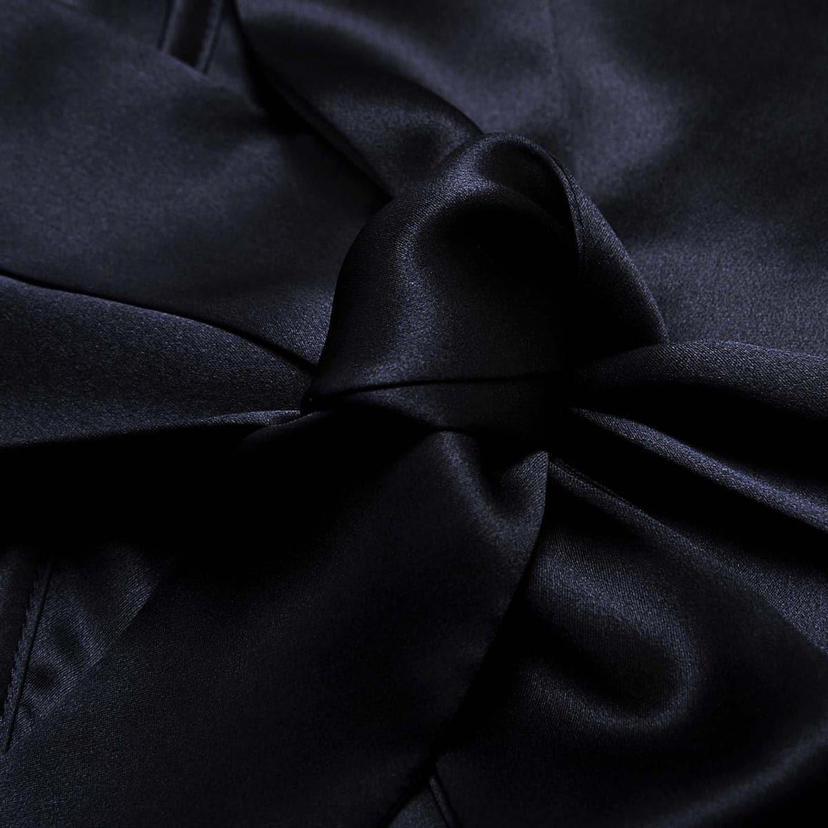 Double Side Wear Sleep Robe Men Pajamas Navy