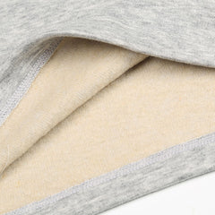 Extra Warmth Men's Silk Thermal Underwear Set Light Grey