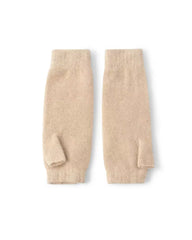 Fingerless Cashmere Knit Gloves