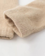 Fingerless Cashmere Knit Gloves
