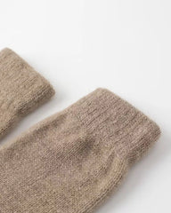 Fingerless Cashmere Knit Gloves
