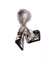 Floral Vintage Silk Scarf