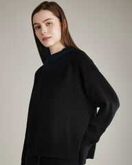 Hooded Cashmere Sweater