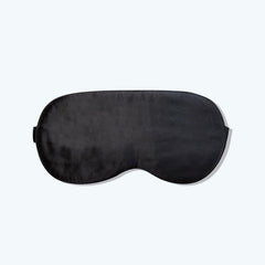 Ice Compress Silk Eye Mask Adjustable Black