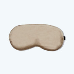 Ice Compress Silk Eye Mask Adjustable Champagne