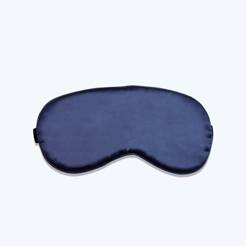 Ice Compress Silk Eye Mask Adjustable Navy