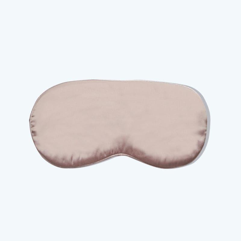 Ice Compress Silk Eye Mask Adjustable Pink