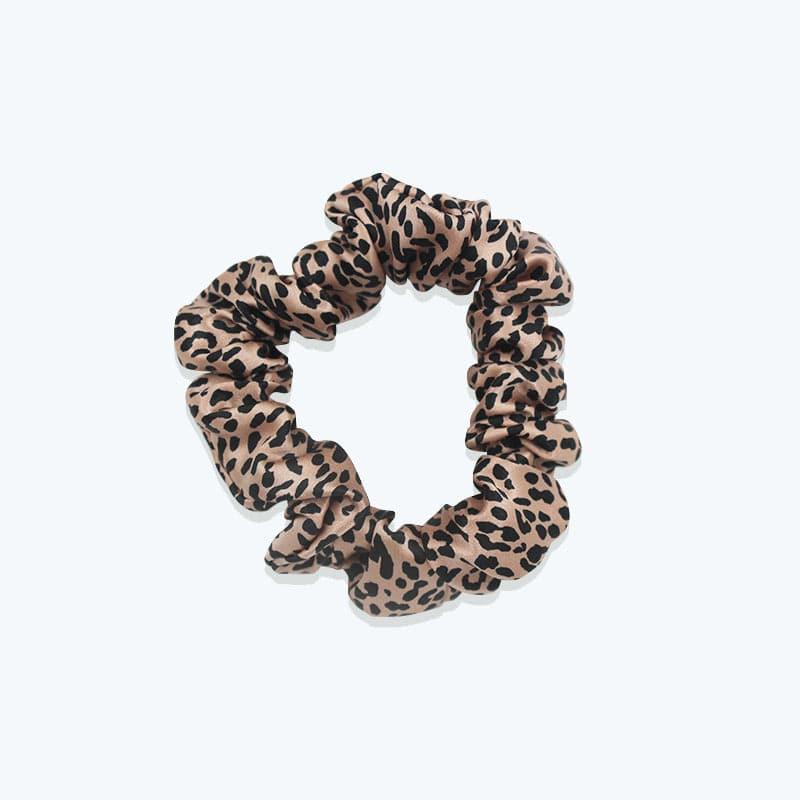 Leopard Fashion Silk Hair Bands Scrunchy