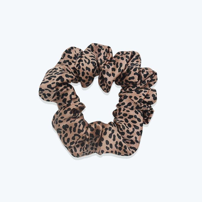 Leopard Fashion Silk Hair Bands Scrunchy