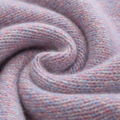 Lilac Cashmere Cardigan with Pearl Button