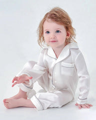 One-piece Baby Silk Pajamas