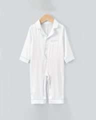One-piece Baby Silk Pajamas