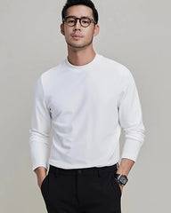 Men's Long Sleeve Silk Jersey