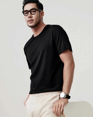 Men's Relaxed Fit Silk Jersey