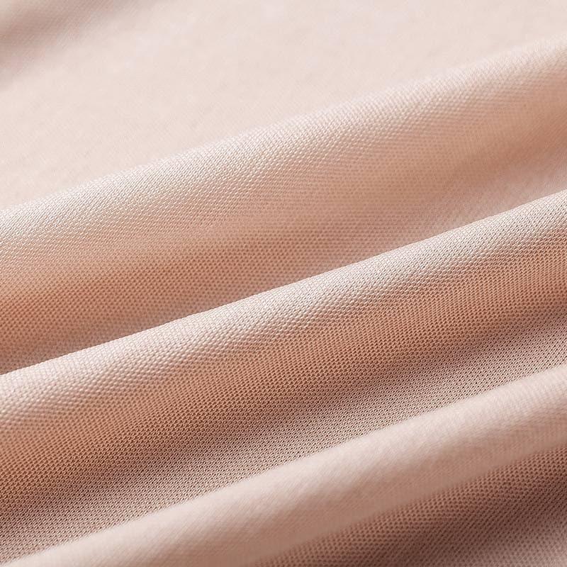 Men's Silk Boxer Briefs Underwear Beige