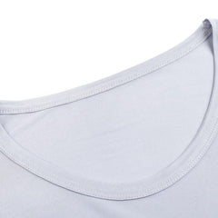 Men's 100% Silk Lightweight Thermal Underwear Set Grey