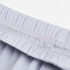 Men's 100% Silk Lightweight Thermal Underwear Set Grey