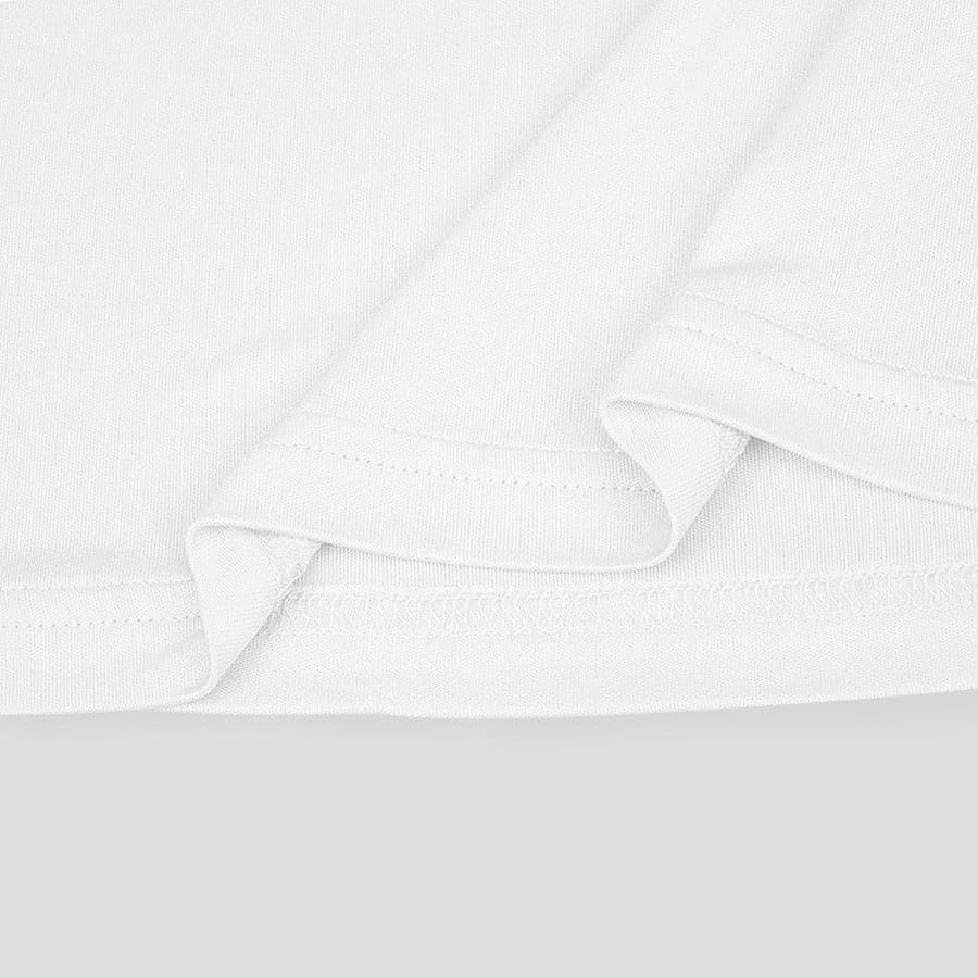 Men's Sleeveless Silk Knitted Tank Top White