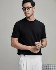 Men's Slim Fit Silk Jersey