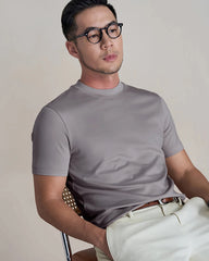 Men's Slim Fit Silk Jersey