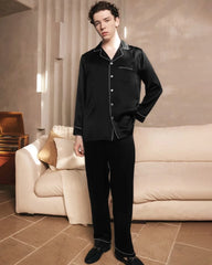 Men's Washable Silk Pajama Set