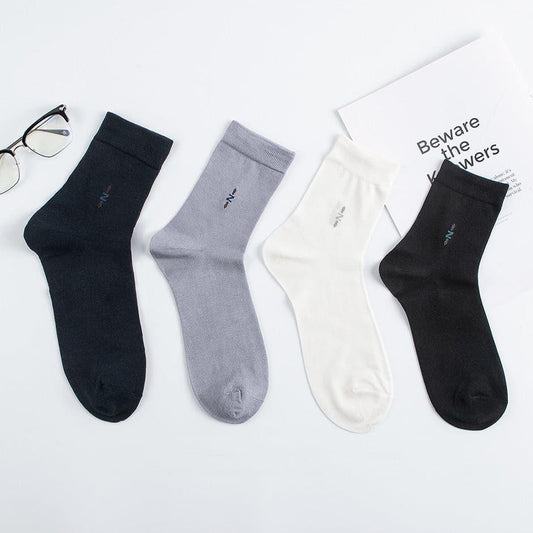 Mesh Knit Skin-friendly Men's Silk Socks
