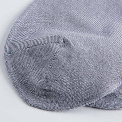 Mesh Knit Skin-friendly Men's Silk Socks Grey