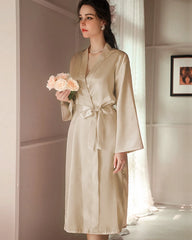Midi Washable Silk Robe