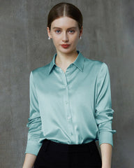 Mulberry Silk Long Sleeve Shirt for Women