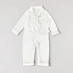 One-piece Baby Silk Pajamas