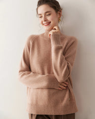 Oversized Women’s Cashmere Turtleneck Sweater