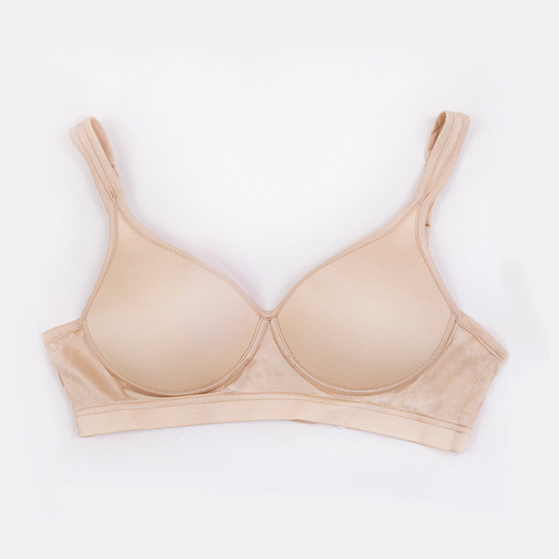Perfect Shape Silk T Shirt Bra Beige