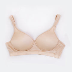 Perfect Shape Silk T Shirt Bra Beige