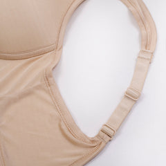 Perfect Shape Silk T Shirt Bra Beige