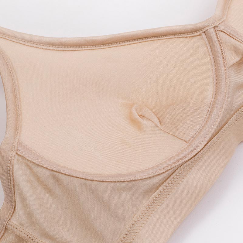 Perfect Shape Silk T Shirt Bra Beige