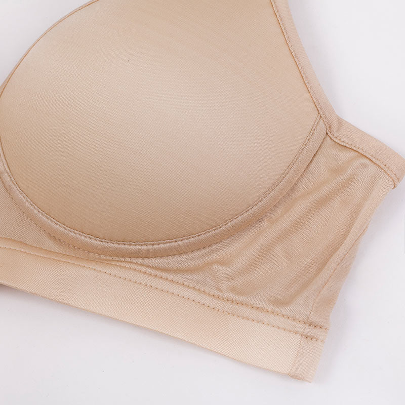 Perfect Shape Silk T Shirt Bra Beige