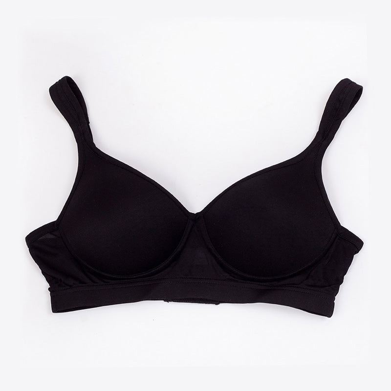 Perfect Shape Silk T Shirt Bra Black