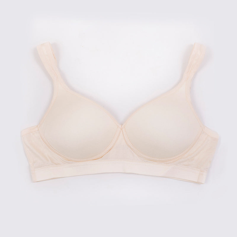Perfect Shape Silk T Shirt Bra Light Beige
