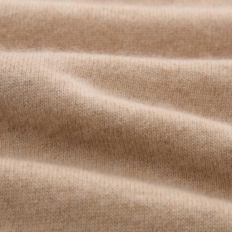 Pure Cashmere Camisole Design Sweater Camel