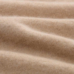 Pure Cashmere Camisole Design Sweater Camel