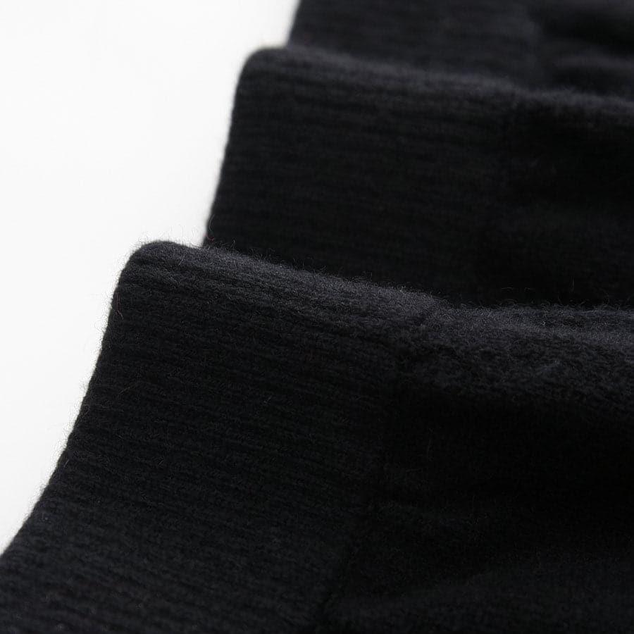 Pure Cashmere Pants for Women Black