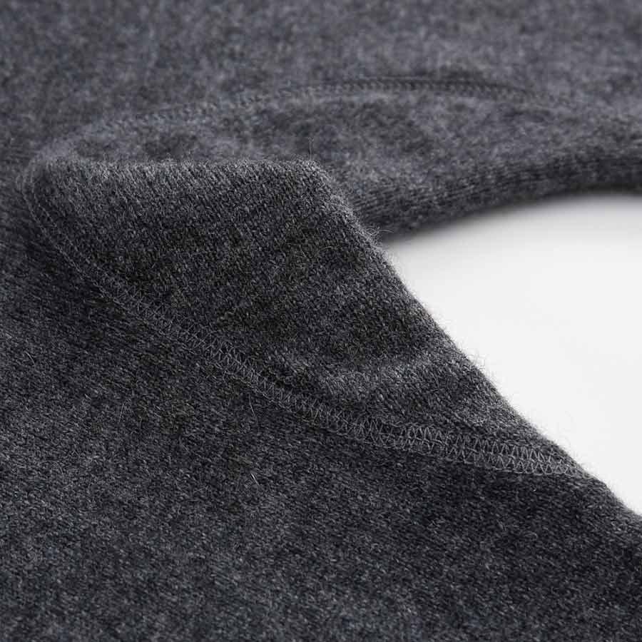 Pure Cashmere Pants for Women Grey